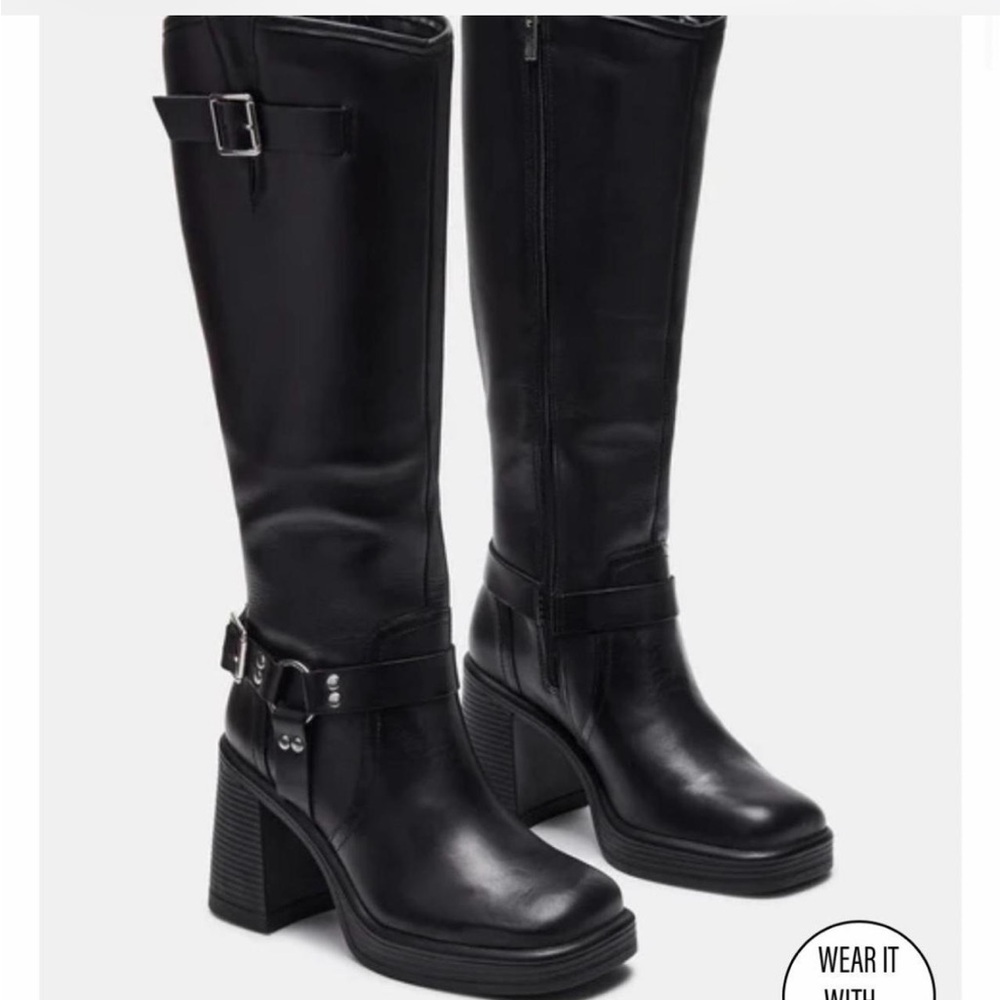 Steve Madden Francine Leather Boots
